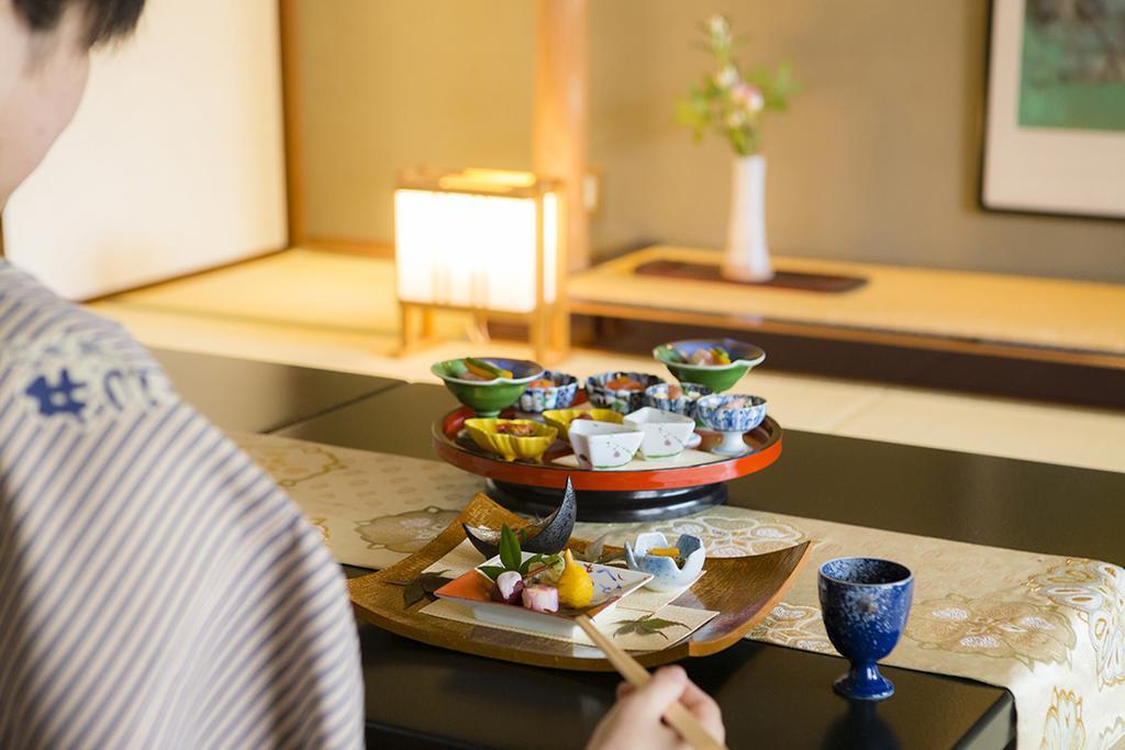 Kasenkyo Izutsuya Hotell Shin'onsen Exteriör bild